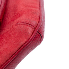 Suede and Leather Shoulder Bag