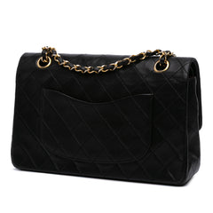 Medium Classic Lambskin Double Flap