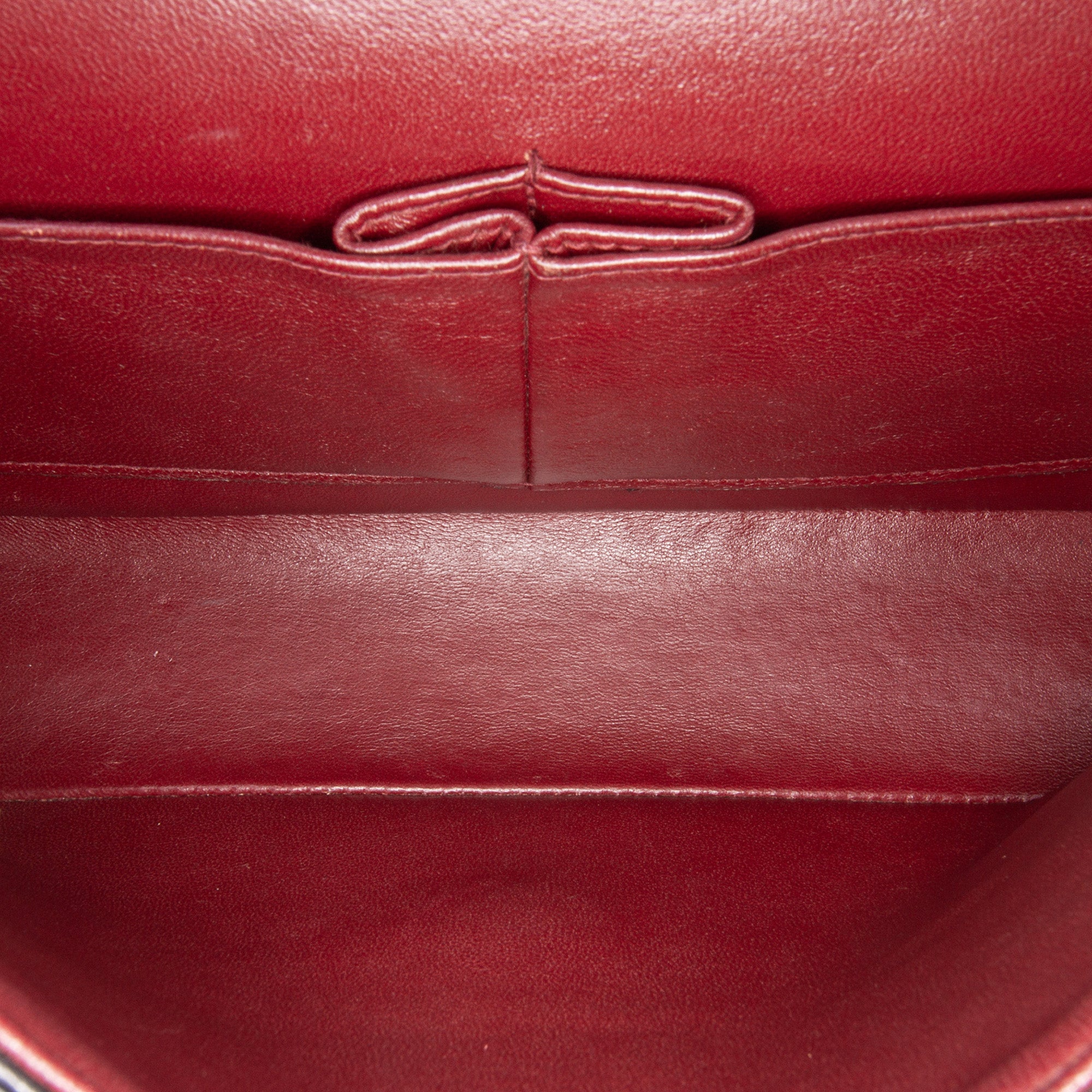 Medium Classic Lambskin Double Flap