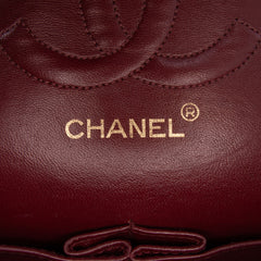 Medium Classic Lambskin Double Flap