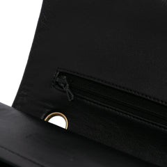 Medium Classic Lambskin Double Flap