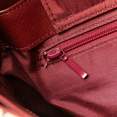 House Check Canvas Shoulder Bag