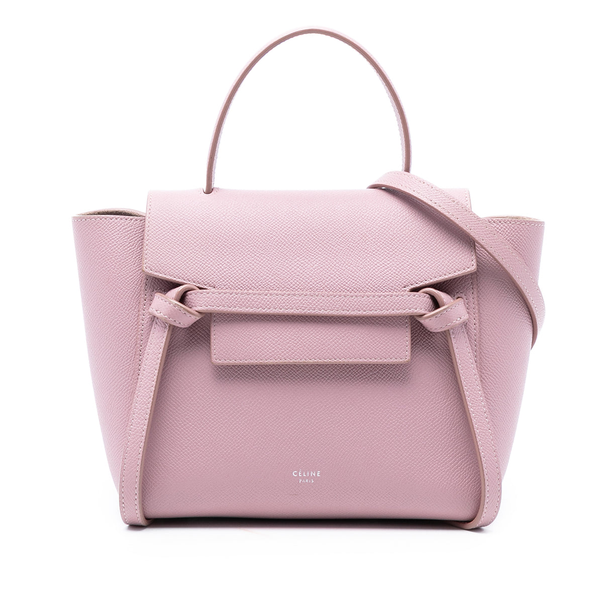 Nano Grained Calfskin Belt Bag