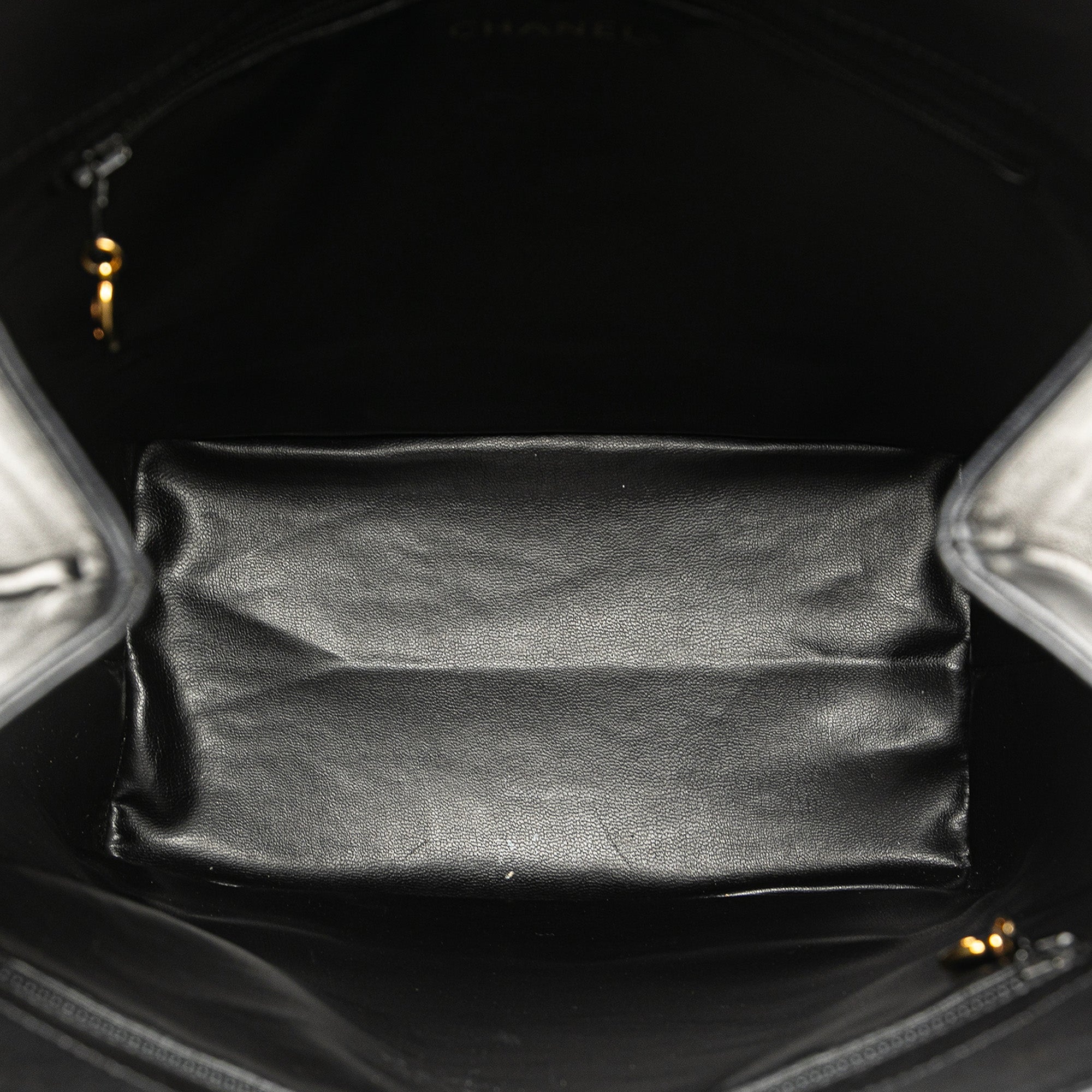 Triple CC Lambskin Bucket