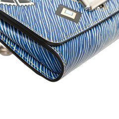 Epi Denim Twist Azteque Wallet on Chain