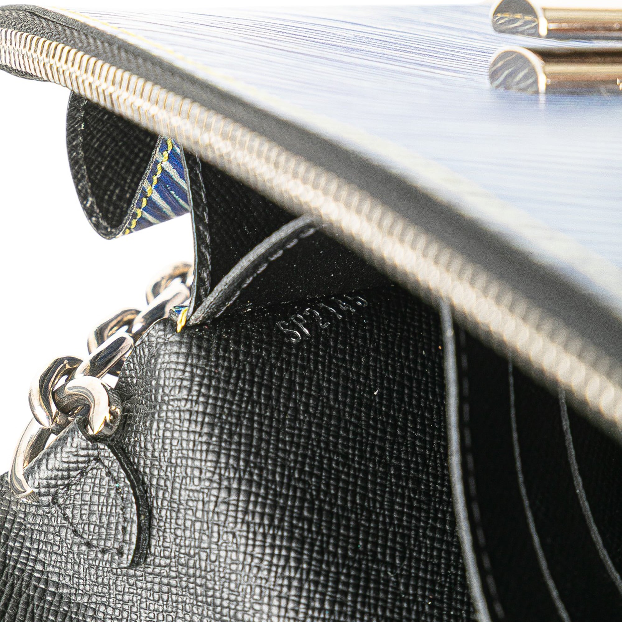 Epi Denim Twist Azteque Wallet on Chain