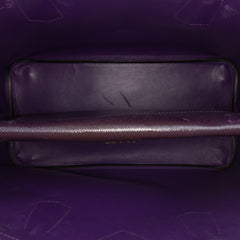 Large Saffiano Vernice Double Satchel