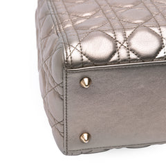 Medium Lambskin Cannage Lady Dior