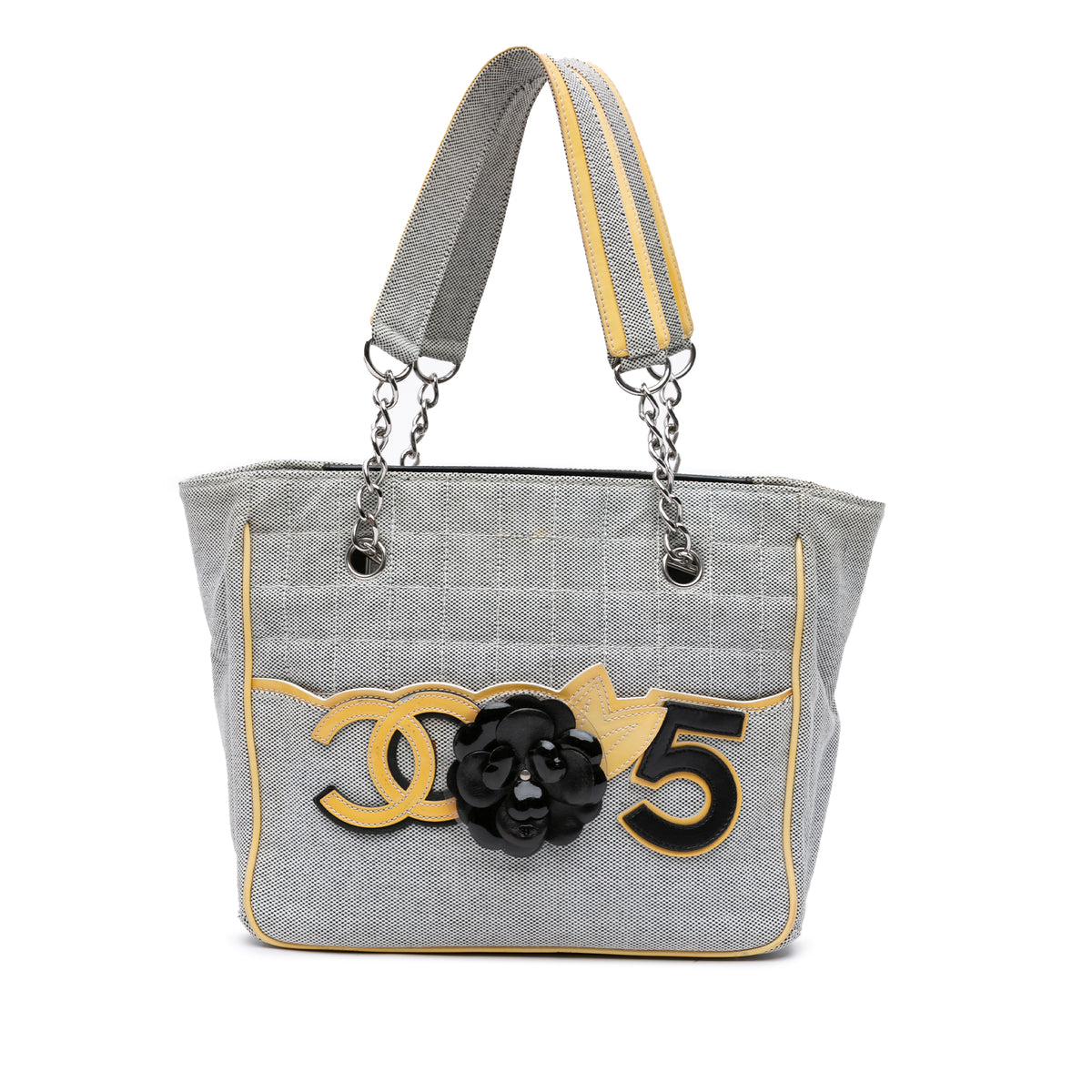 CC Camellia No. 5 Choco Bar Canvas Tote
