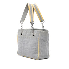 CC Camellia No. 5 Choco Bar Canvas Tote