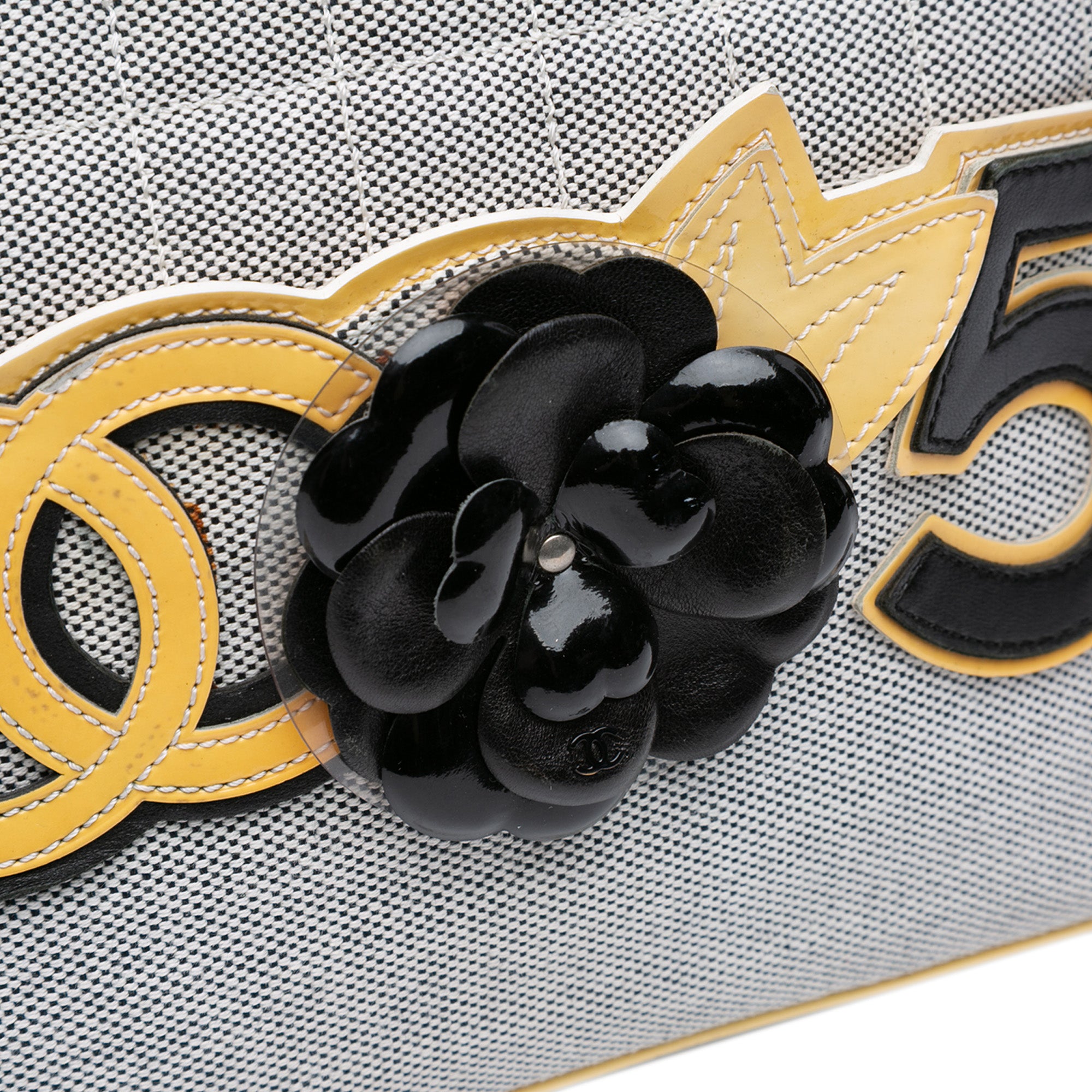 CC Camellia No. 5 Choco Bar Canvas Tote