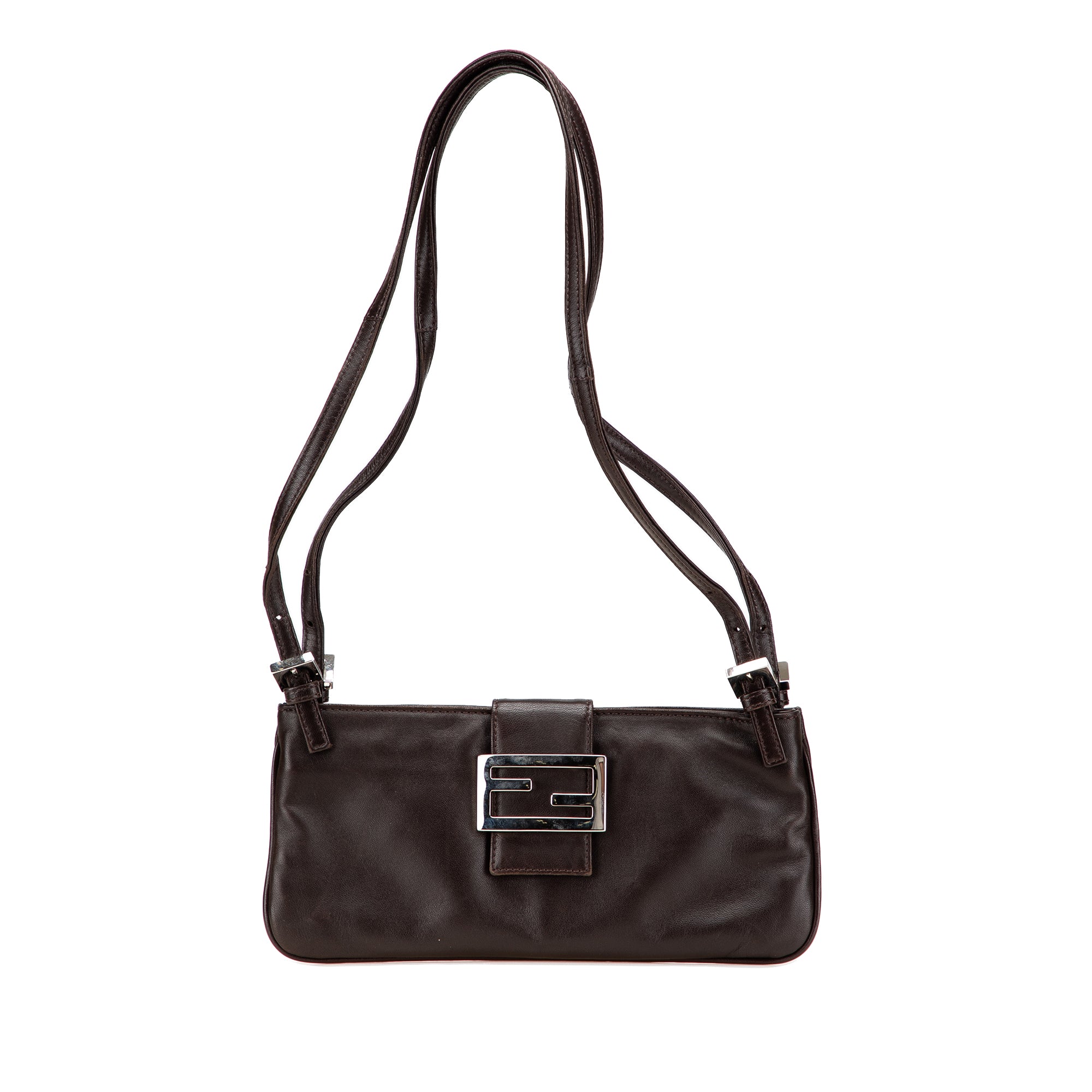 Leather FF Shoulder Bag