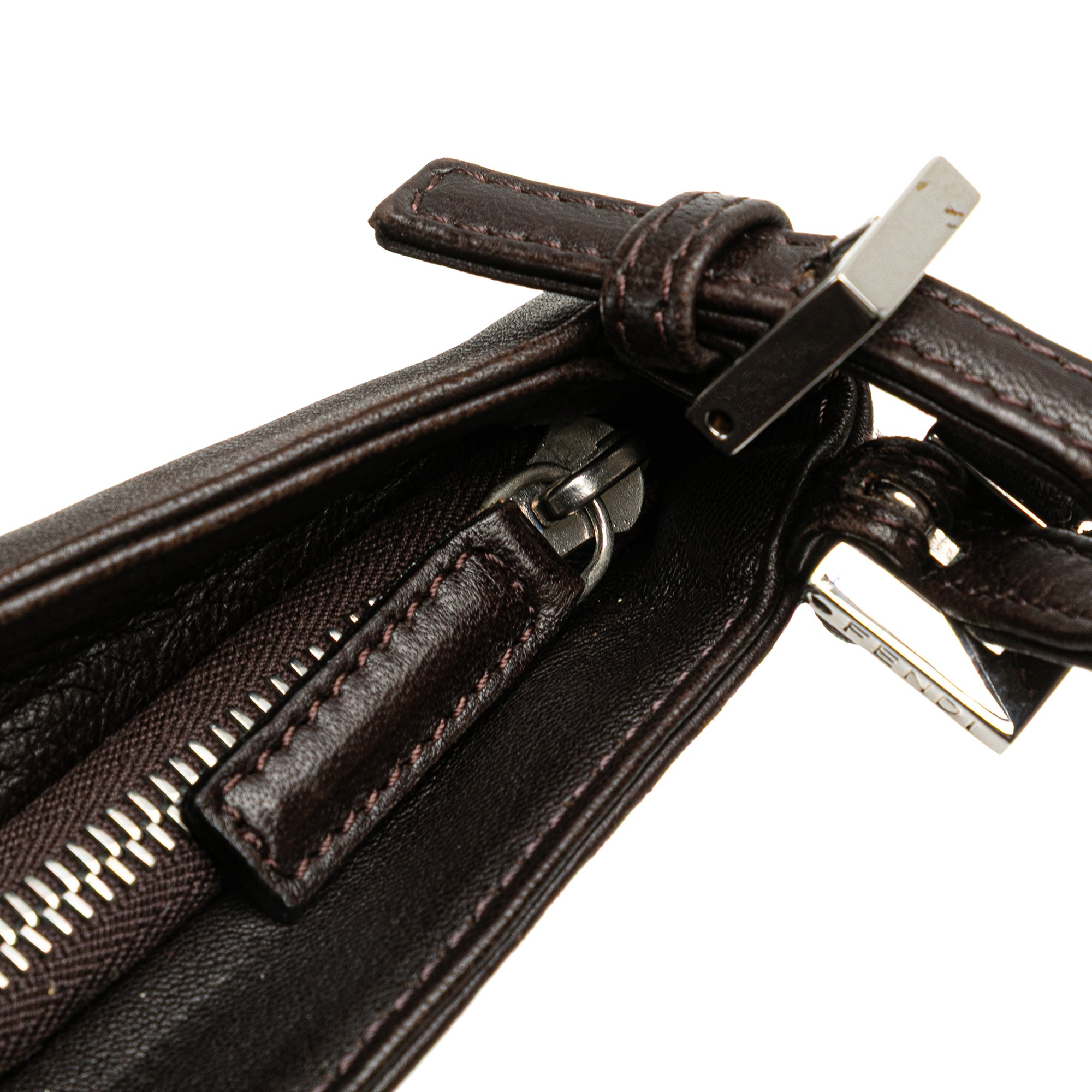 Leather FF Shoulder Bag