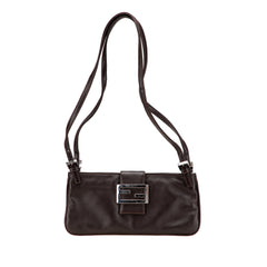 Leather FF Shoulder Bag