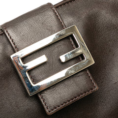 Leather FF Shoulder Bag