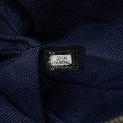 Large Quilted Iridescent Calfskin Shiva Flap