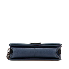 Old Medium Quilted Lambskin Boy Flap