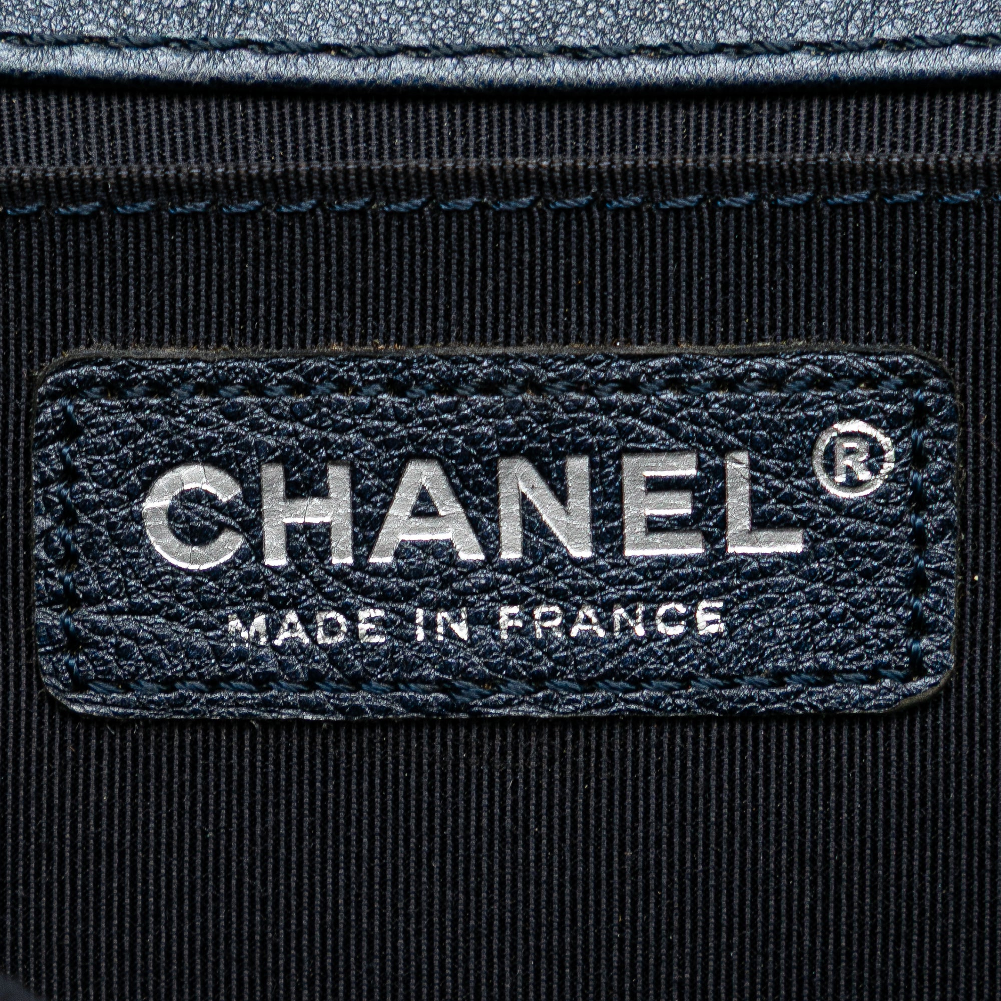 Old Medium Quilted Lambskin Boy Flap