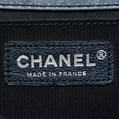 Old Medium Quilted Lambskin Boy Flap