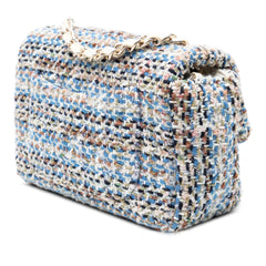 Mini Rectangular Classic Tweed Single Flap