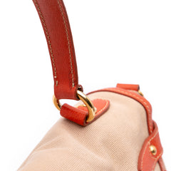 Cinghiale Trimmed Canapa Top Handle Bag