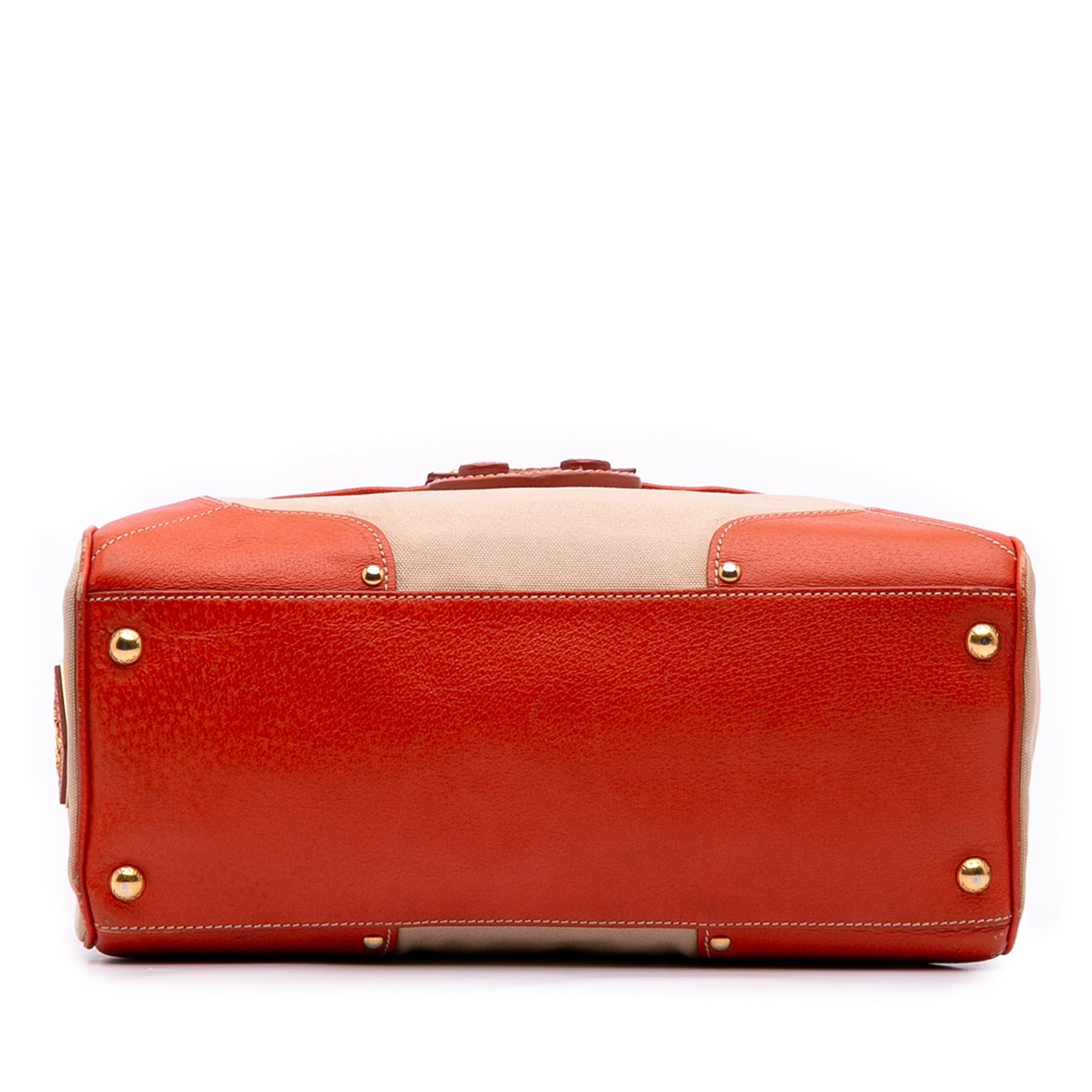 Cinghiale Trimmed Canapa Top Handle Bag