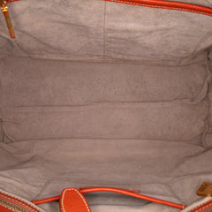 Cinghiale Trimmed Canapa Top Handle Bag