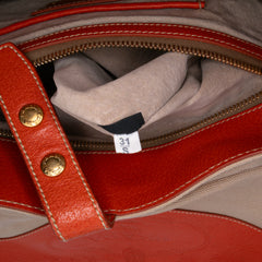 Cinghiale Trimmed Canapa Top Handle Bag