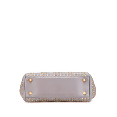 Small Lambskin Cannage Studded Supple Lady Dior