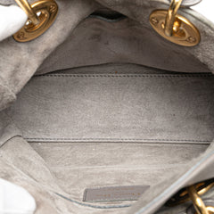Small Lambskin Cannage Studded Supple Lady Dior