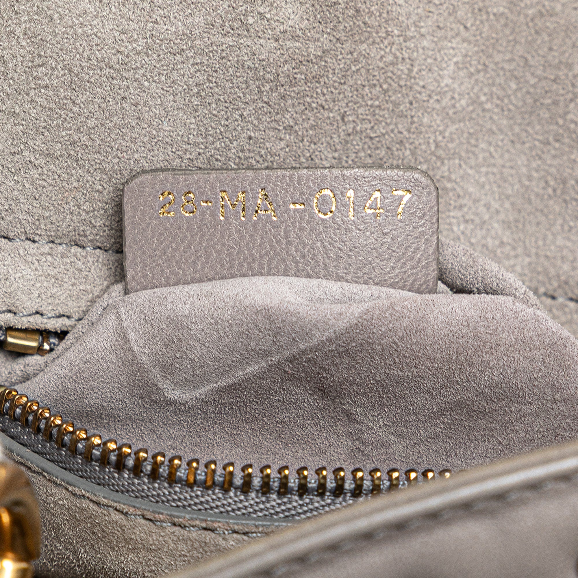 Small Lambskin Cannage Studded Supple Lady Dior