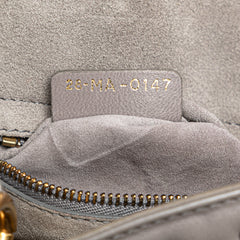 Small Lambskin Cannage Studded Supple Lady Dior