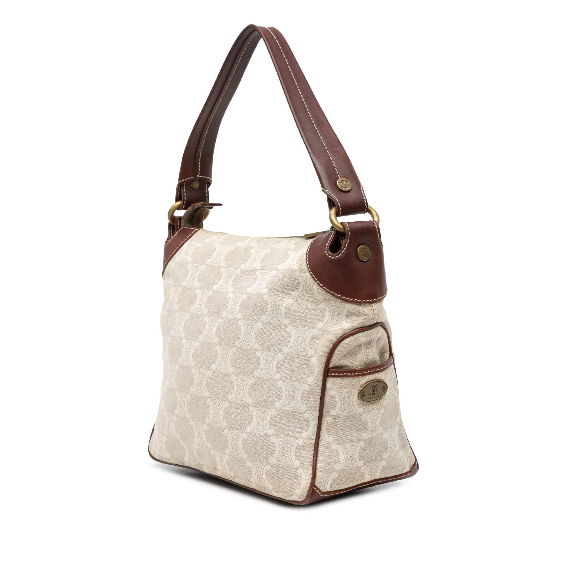 Macadam Canvas Shoulder Bag