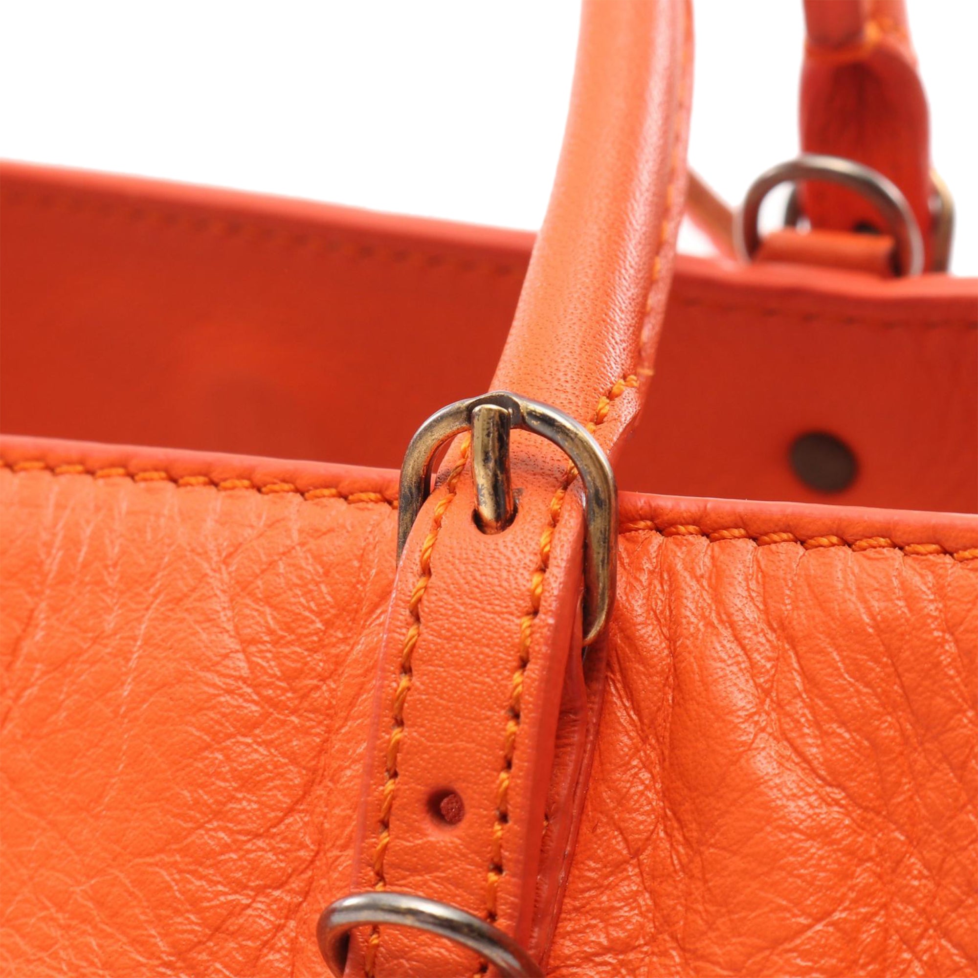 Mini Leather Papier A4 Satchel