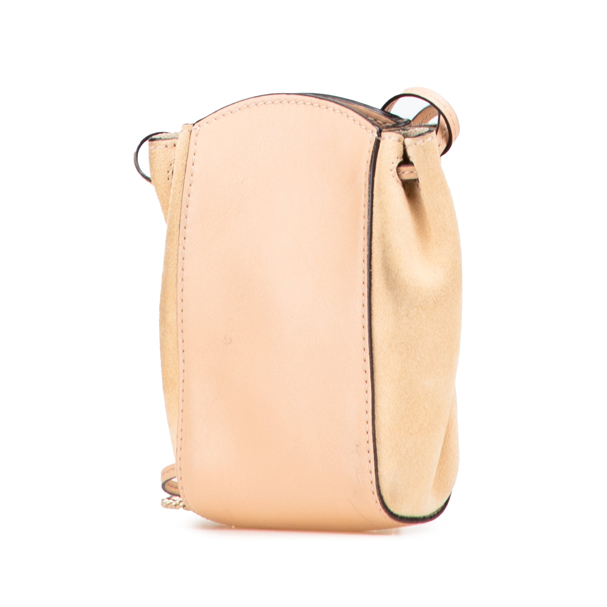 Mini Leather and Suede Sac Fringe Crossbody