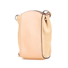 Mini Leather and Suede Sac Fringe Crossbody