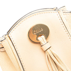 Mini Leather and Suede Sac Fringe Crossbody