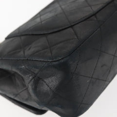 Chanel Vintage Square Classic Double Flap Bag Quilted Leather