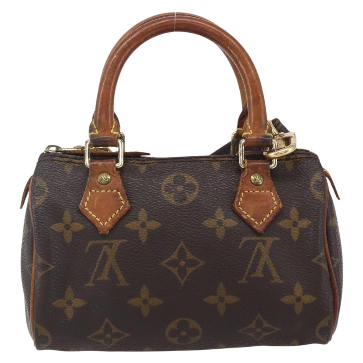 Louis Vuitton Speedy Mini HL Handbag Monogram Canvas