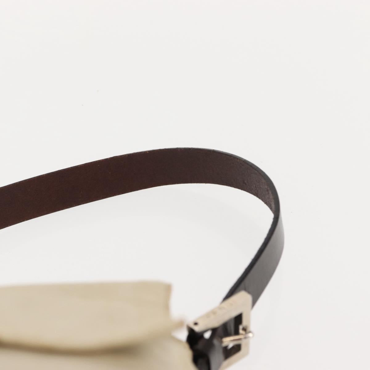 Fendi Mamma Baguette Shoulder Bag Canvas