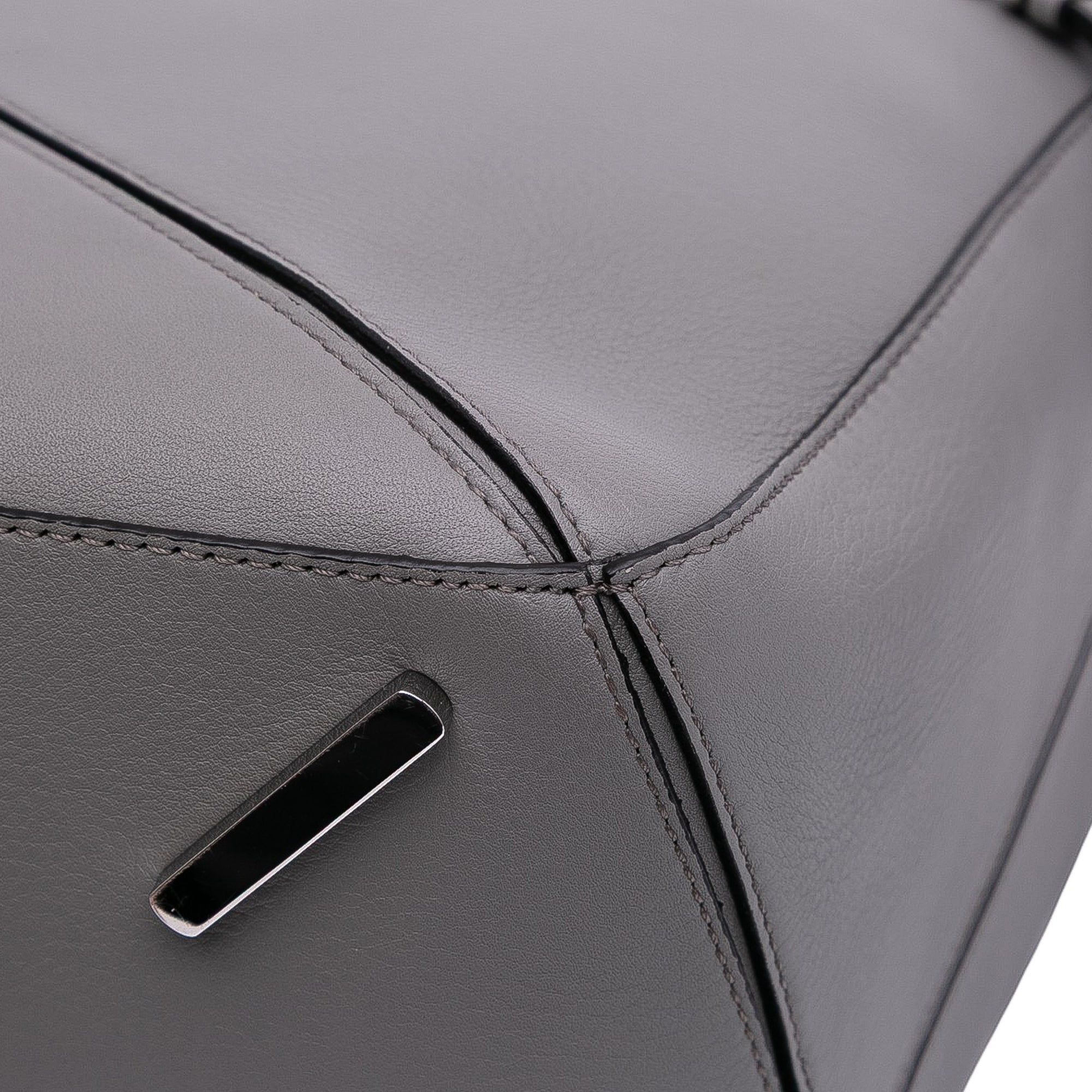 Large Calfskin Puzzle Satchel