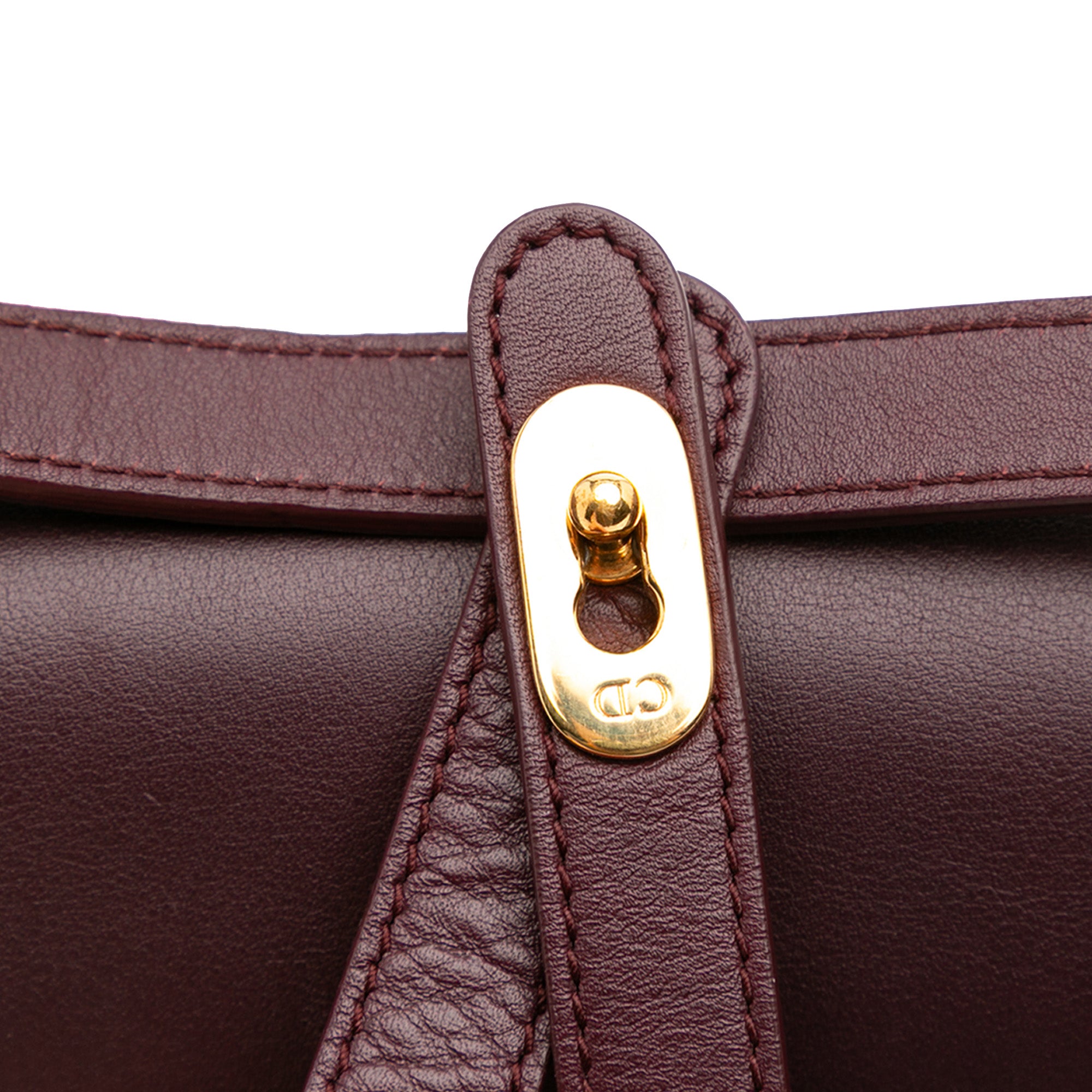 Leather C'est Dior Flap