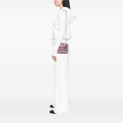 Mini Iridescent Lambskin Cannage Lady Dior