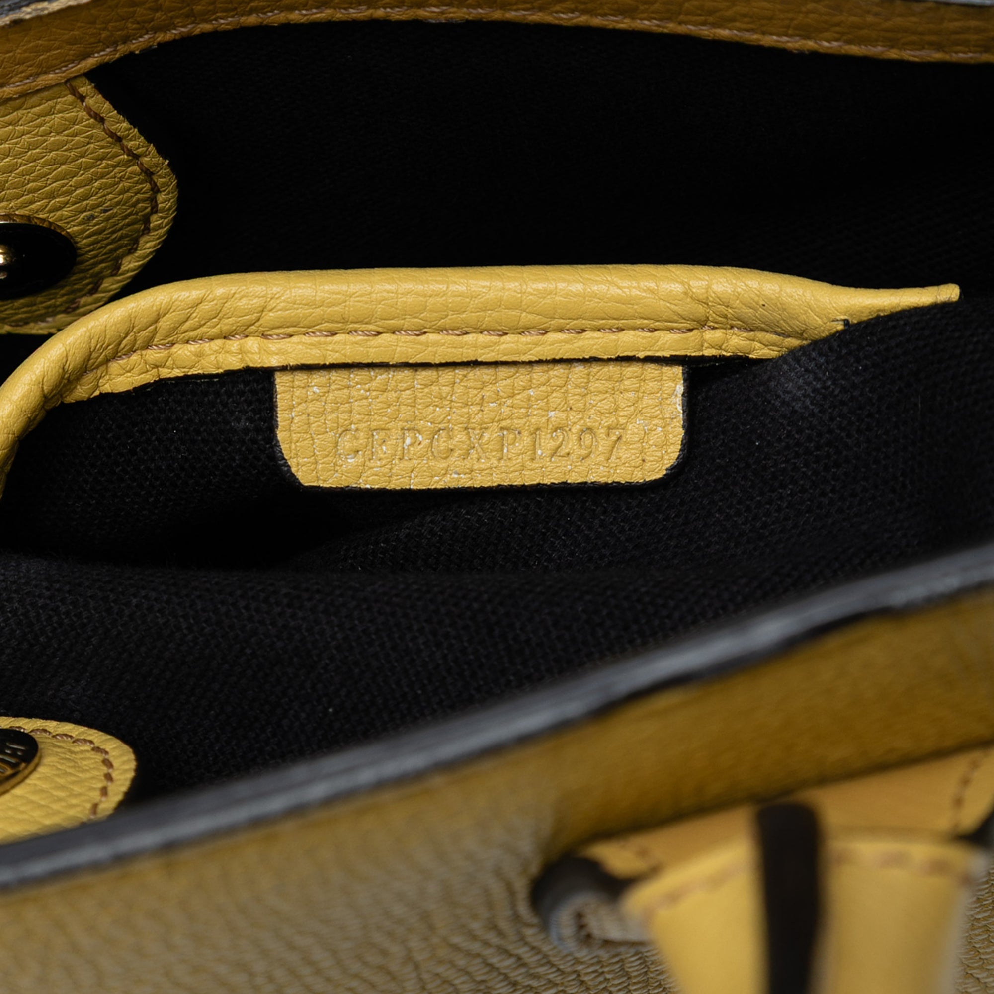 Medium Leather and House Check Banner Satchel