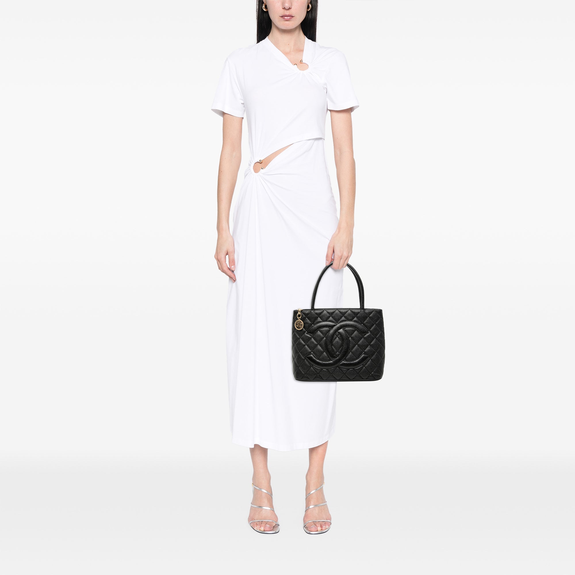 Caviar Medallion Tote