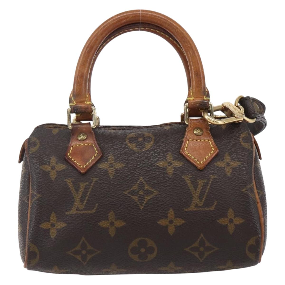 Louis Vuitton Speedy Mini HL Handbag Monogram Canvas