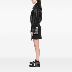 Metallic Studded Calfskin Vertical Diorama