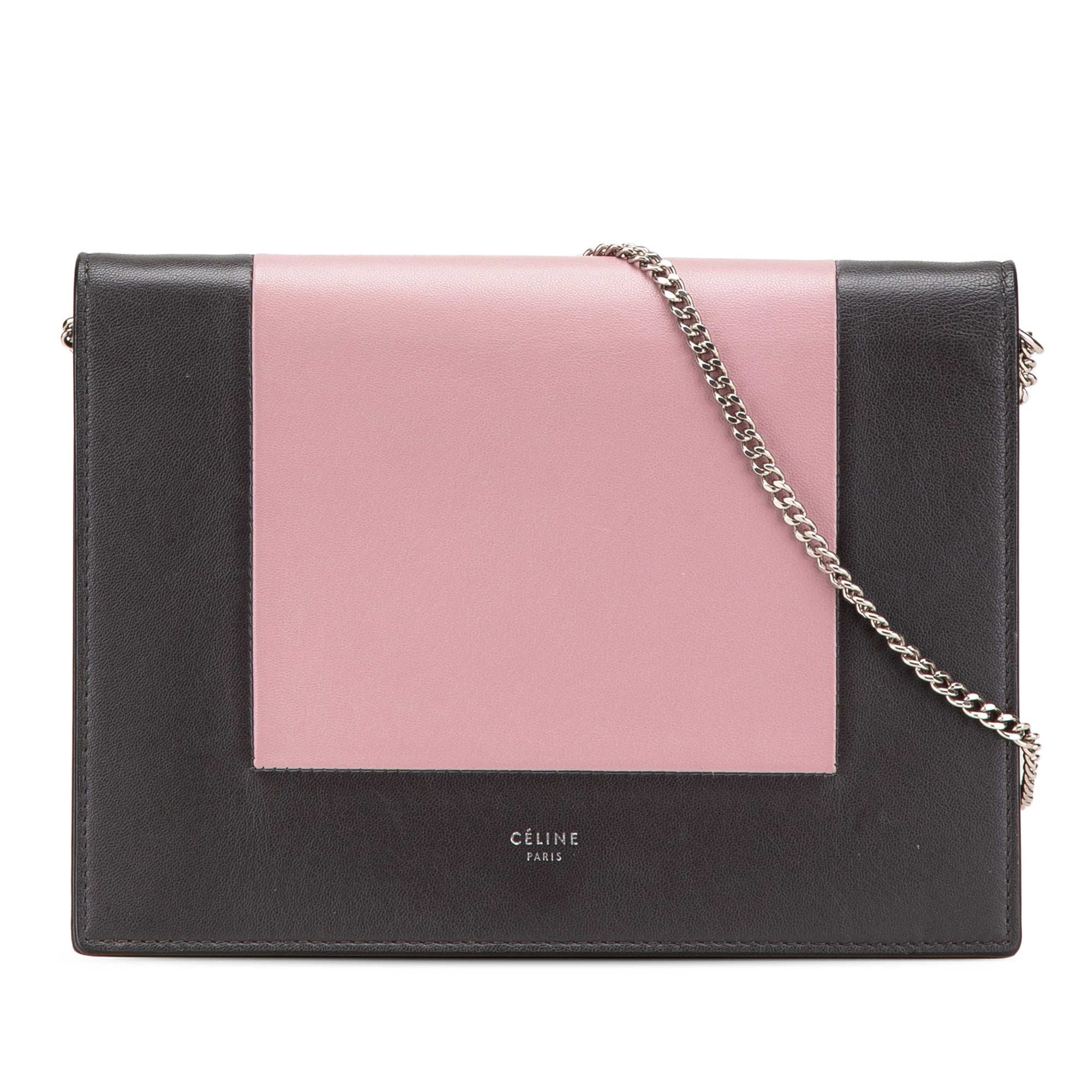 Leather Frame Wallet on Chain