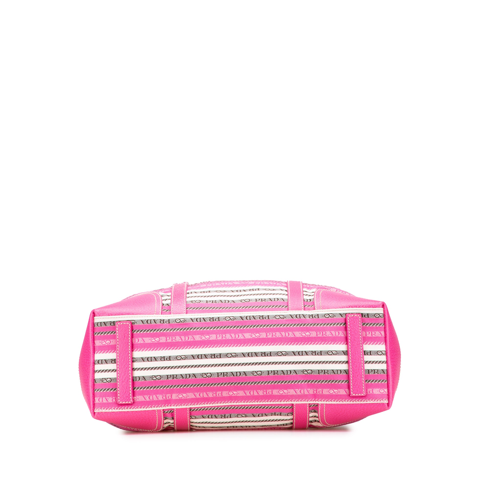 Striped Jacquard Tote