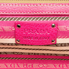 Striped Jacquard Tote